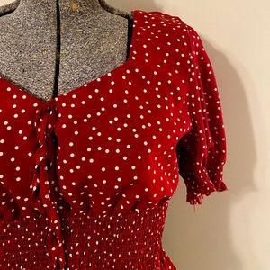 🐞 Milkmaid crop top